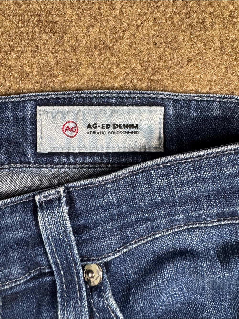 AG The Farrah Skinny Ankle High Rise Jeans 25 Regular - Picture 5 of 16